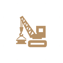 Scaffold erection, delivery of timbers