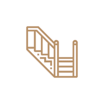 Plaster boarding and new staircase