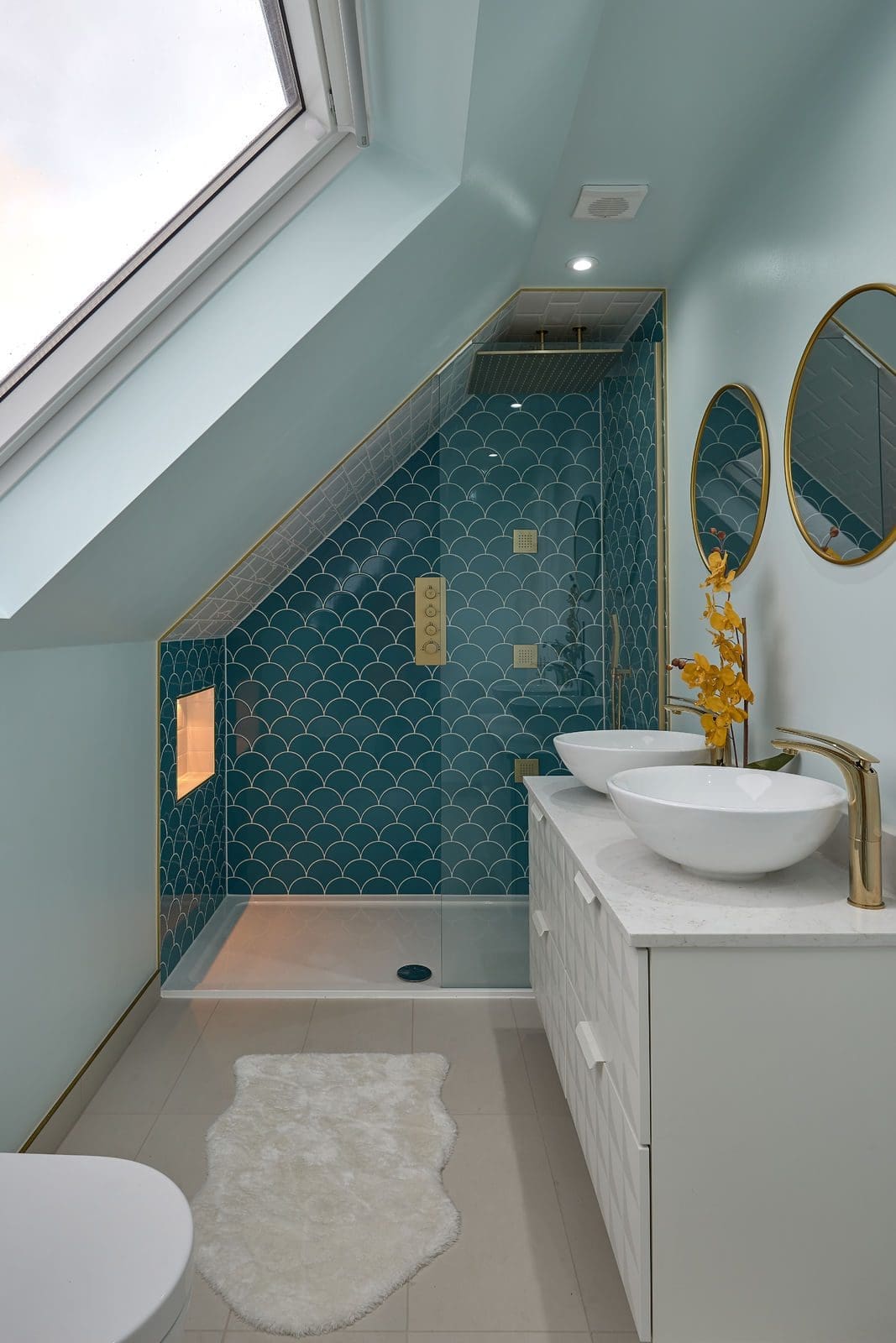 Local loft conversion company – Example bathroom