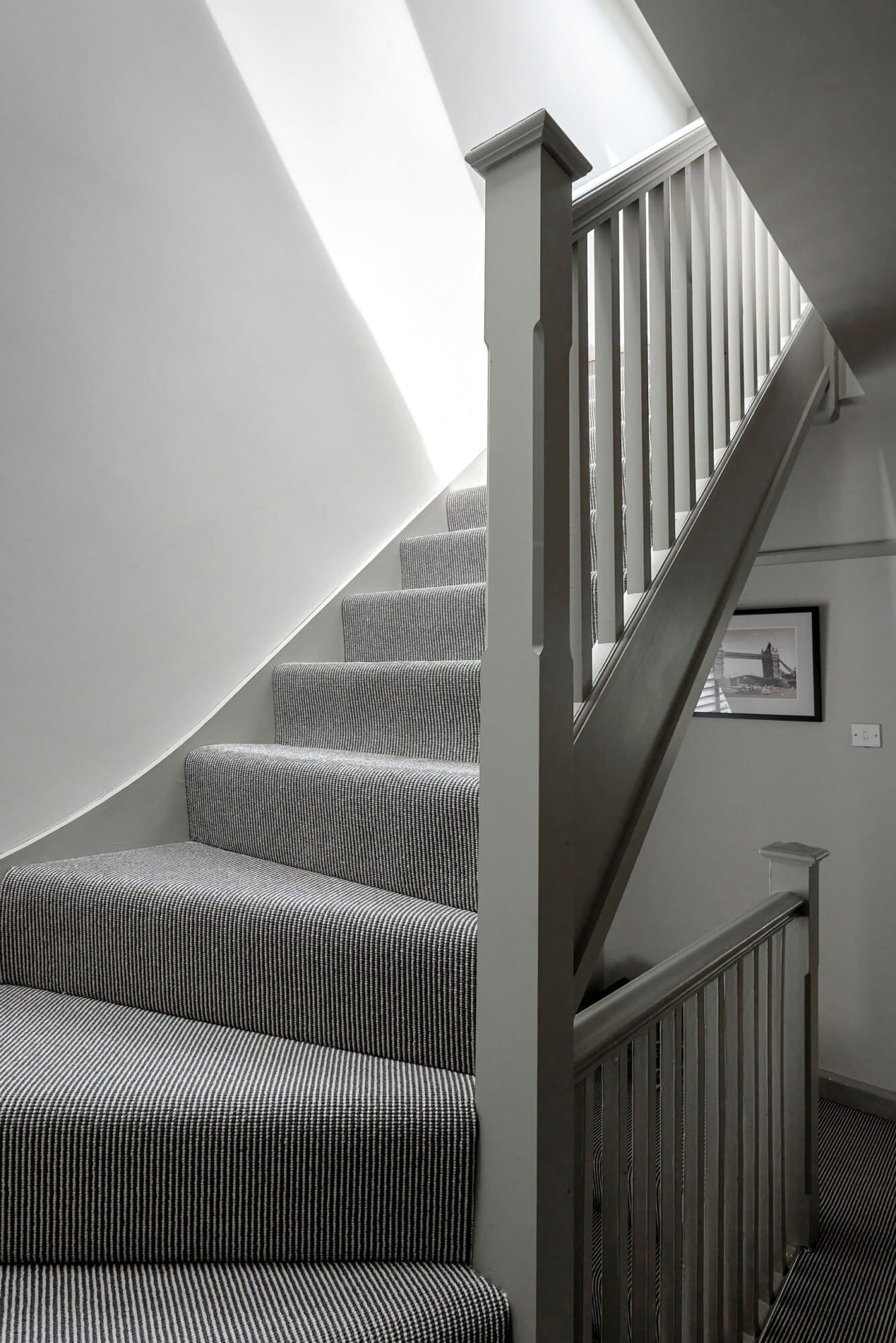 foot of loft conversion staircase