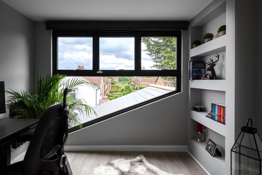 Insulated office loft conversion