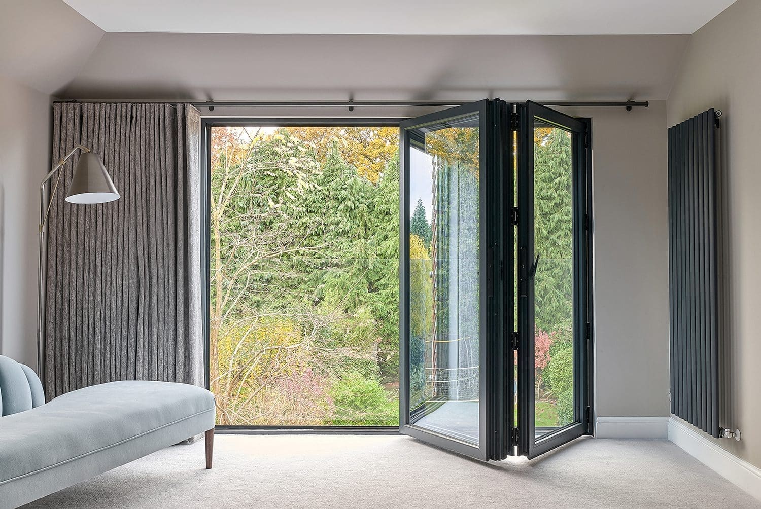 Loft conversion with Bi-fold doors