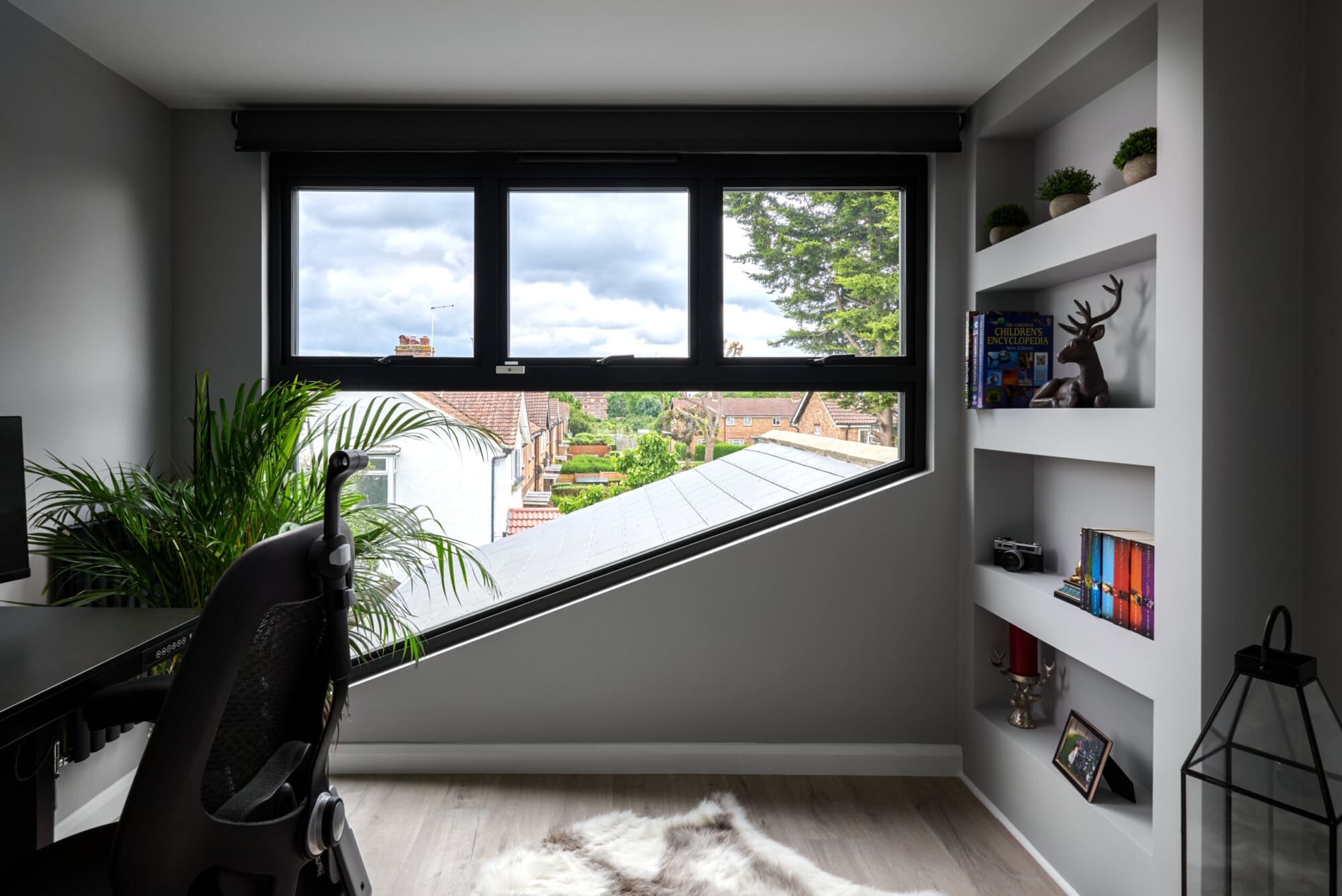 shell loft conversion fitted with velux windows 